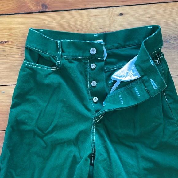 Wide leg denim pants - Picture 3 of 9